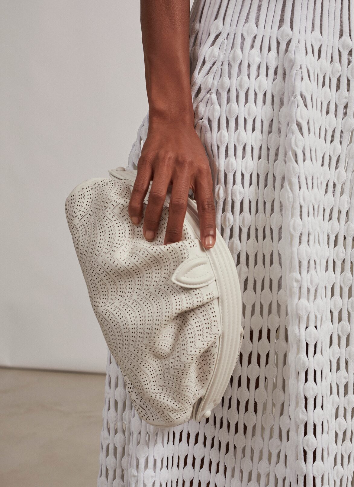 Wallet ALAÏA WHITE WALLET